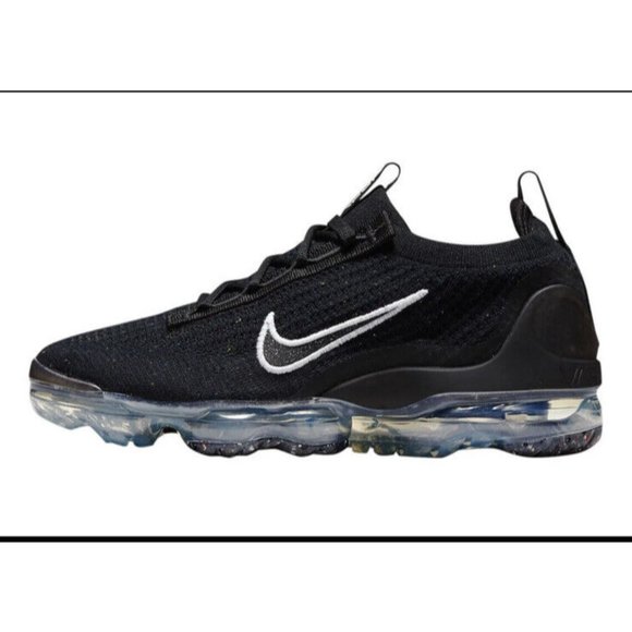 Nike Air Vapormax 2021 FK Flyknit Black White DC4112-002  Nike W Air Vapormax 2021 FK Flyknit Black White DC4112-002 Women\'s 10.5 Men’s 9